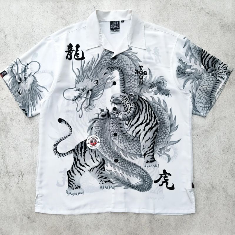 Kemeja Sukajan Dogtown Vintage Rare not Hawaiian shirt