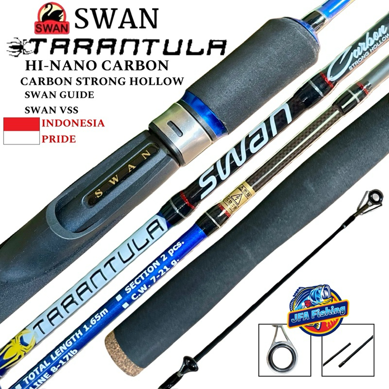 Joran Spinning Rod Swan TARANTULA 150Cm / 8-17Lb