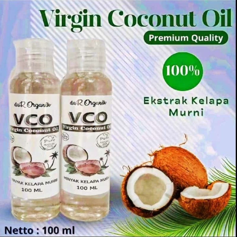 

Virgin coconut oil VCO 100ML Minyak kelapa murni