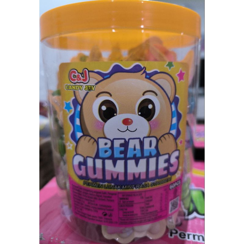 

C & J BEAR GUMMY 60 PCS