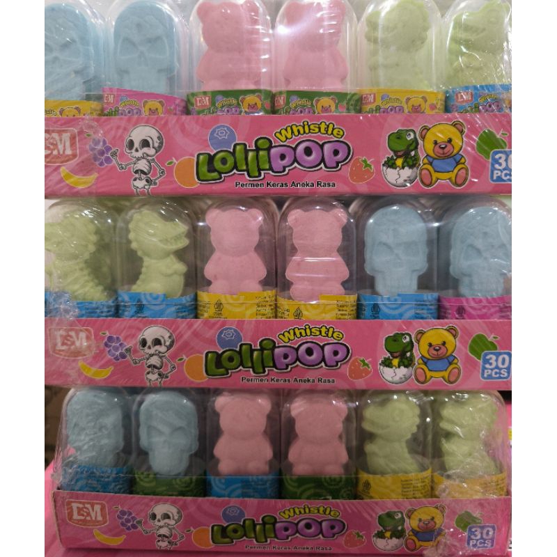 

LOLLIPOP WHISTLE ISI 30 PCS