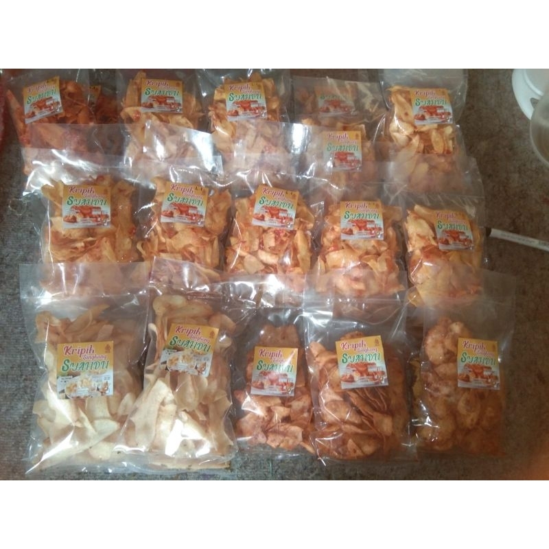 

KERIPIK SINGKONG SAMBAL BALADO PEDAS