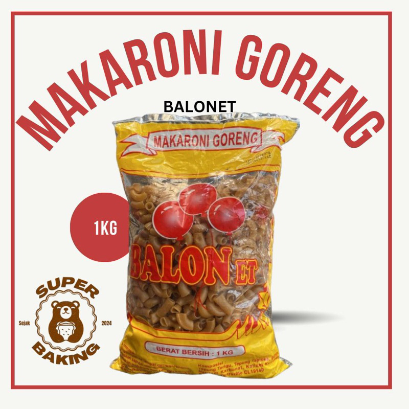 

Makaroni Goreng BALONet 1kg