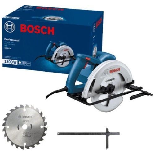Bosch Circular Saw 184 mm Mesin Potong Kayu Circle / Mesin Gergaji Potong Kayu GKS 130
