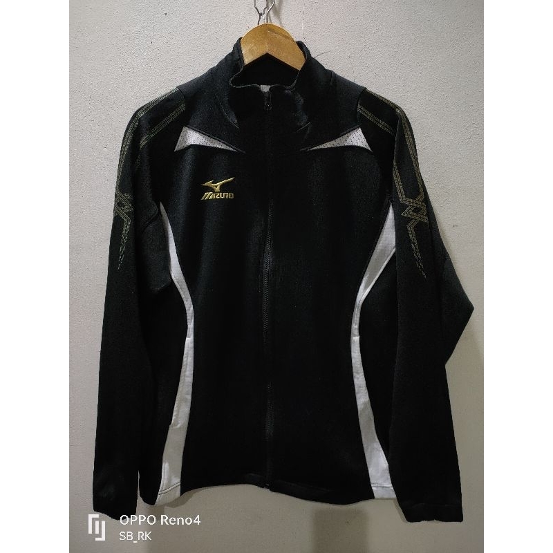jaket olahraga tracktop mizuno