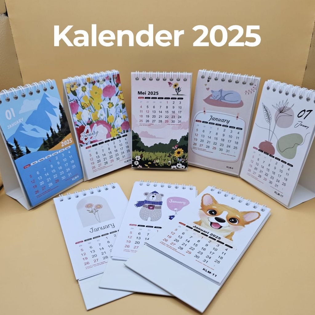 

Kalender Meja Mini aesthetic - kalender aesthetic desk calendar