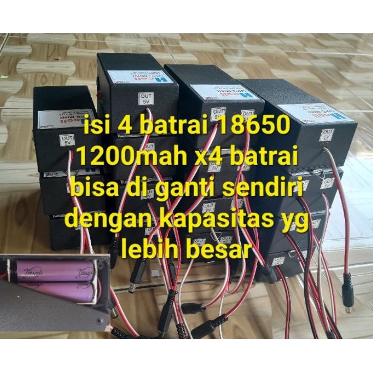 ups mini plus batrei in 12v 24v out 5v9v12v dan 24v 2 amper cocok untuk htbcctvroutermikrotik