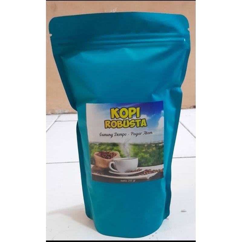 

Kopi robusta 100% asli murni pagar alam isi 200gr