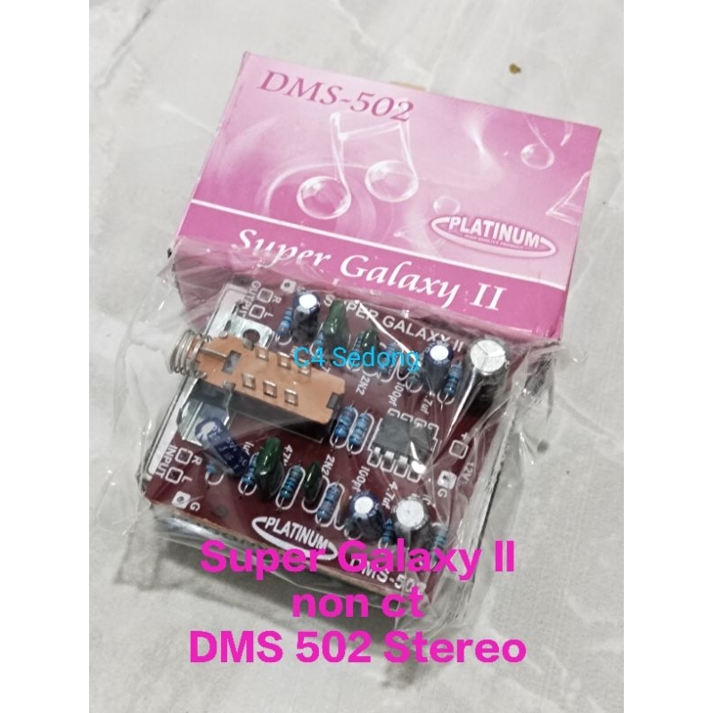 Kit Super Galaxy dms 502 kit penambah bass