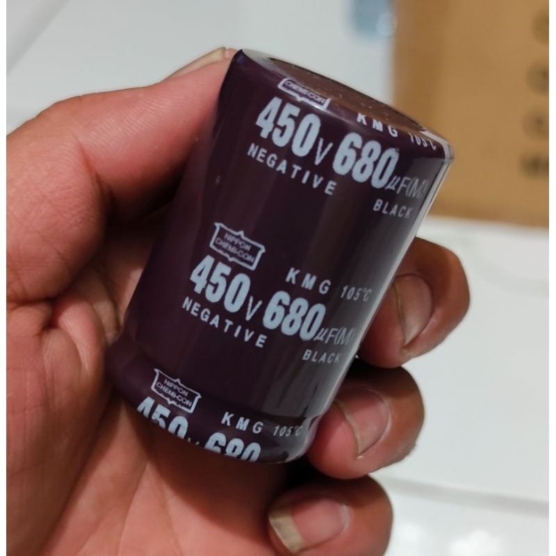 ELCO 680UF 450V / ELKO 680UF 450V NIPPON / NICHICON