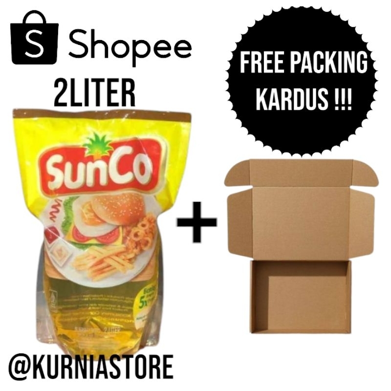 

PROMO!!! MINYAK GORENG SUNCO 2 LITER 1PCS MURAH!!!! FREE PACKING KARDUS PRODUK LEBIH AMAN