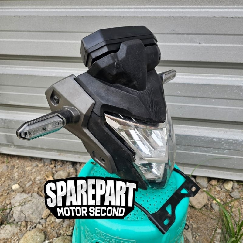 Head lamp headlamp batok cover lampu depan fullset reflektor speedometer all new cb 150 r cb150r cb 