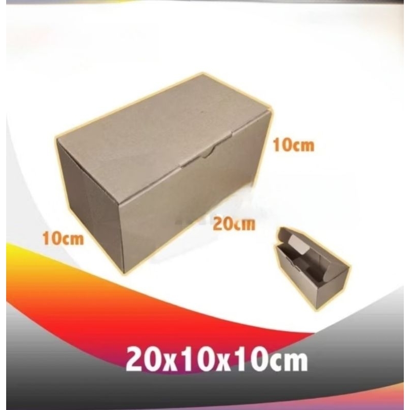 

10pcs Kardus Die Cut Eflute 20x10x10