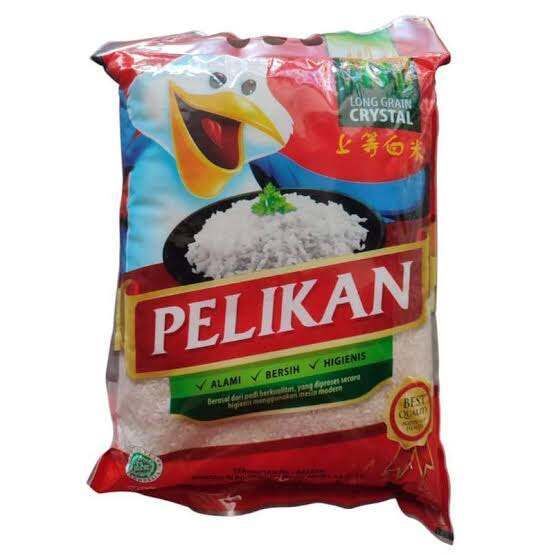 

Beras Pelikan 5 KG