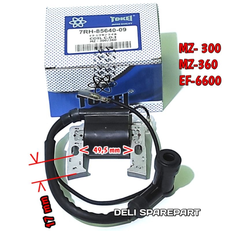 Mz 300 Mz360 cdi Ignition coil Yamaha Mz300 Mz360 Ef6600