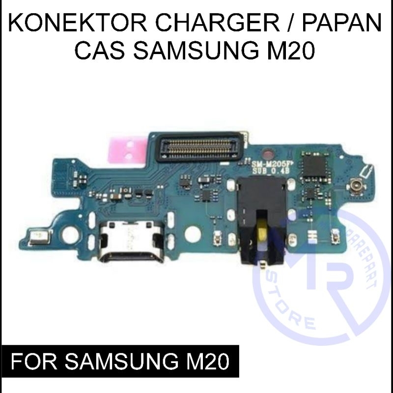 KONEKTOR CHARGER SAMSUNG M20 / PAPAN CAS USB CHARGER SAMSUNG M20