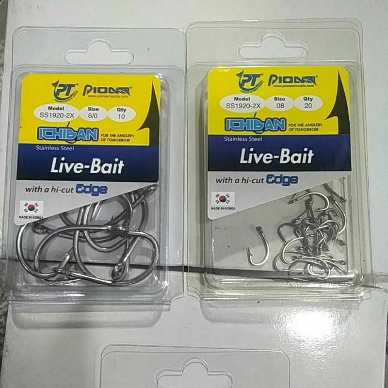kail pioneer ichiban SS1920-2x stainless steel Live bait