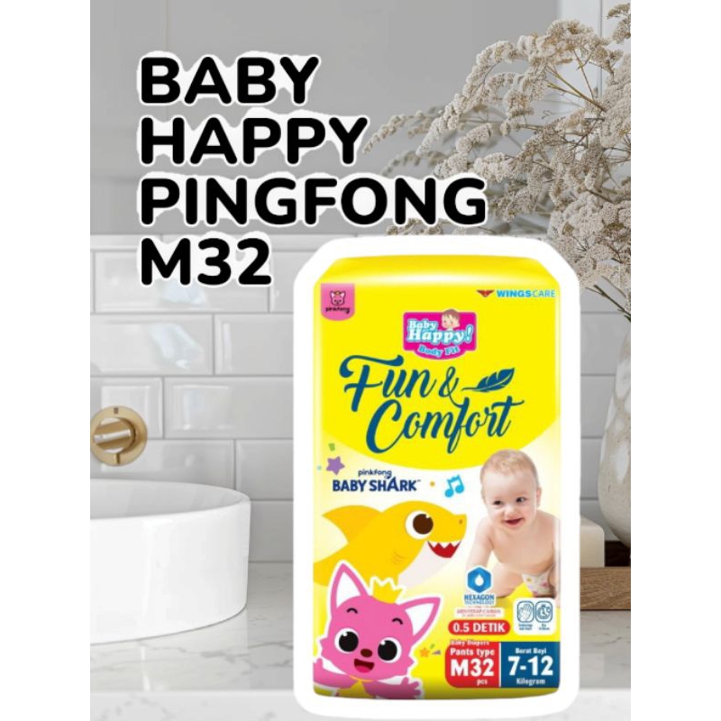 Baby happy pingfong M 32 [[1dus]] - Hayday Store