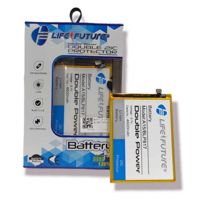 BATRE LF OPPO A15  A15S  BLP817 DOUBLE POWER