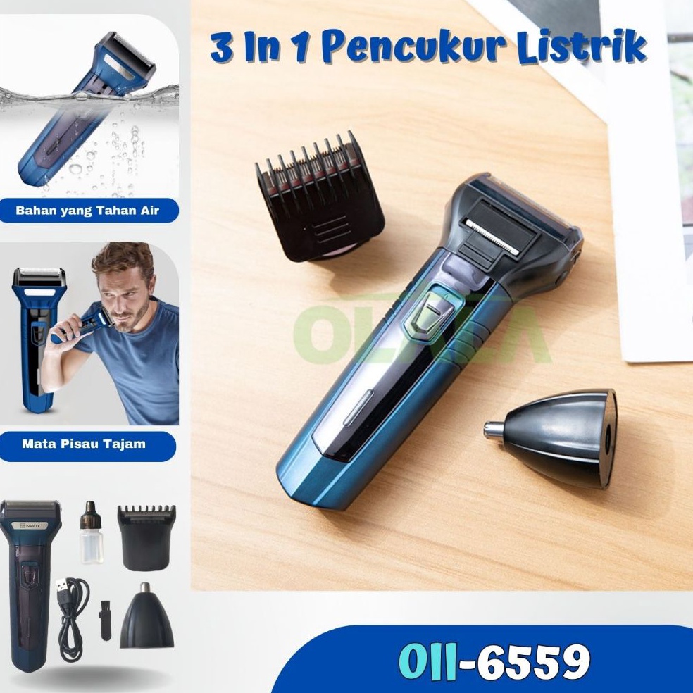 Paling Berkualitas MESIN ALAT CUKUR RAMBUT PRIA KEMEI KM633KM6331