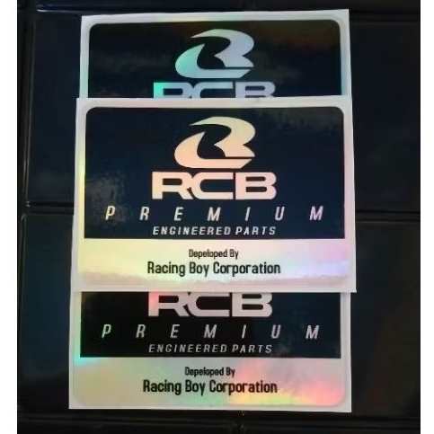 STIKER SHOCK RCB PREMIUM PRINCUT