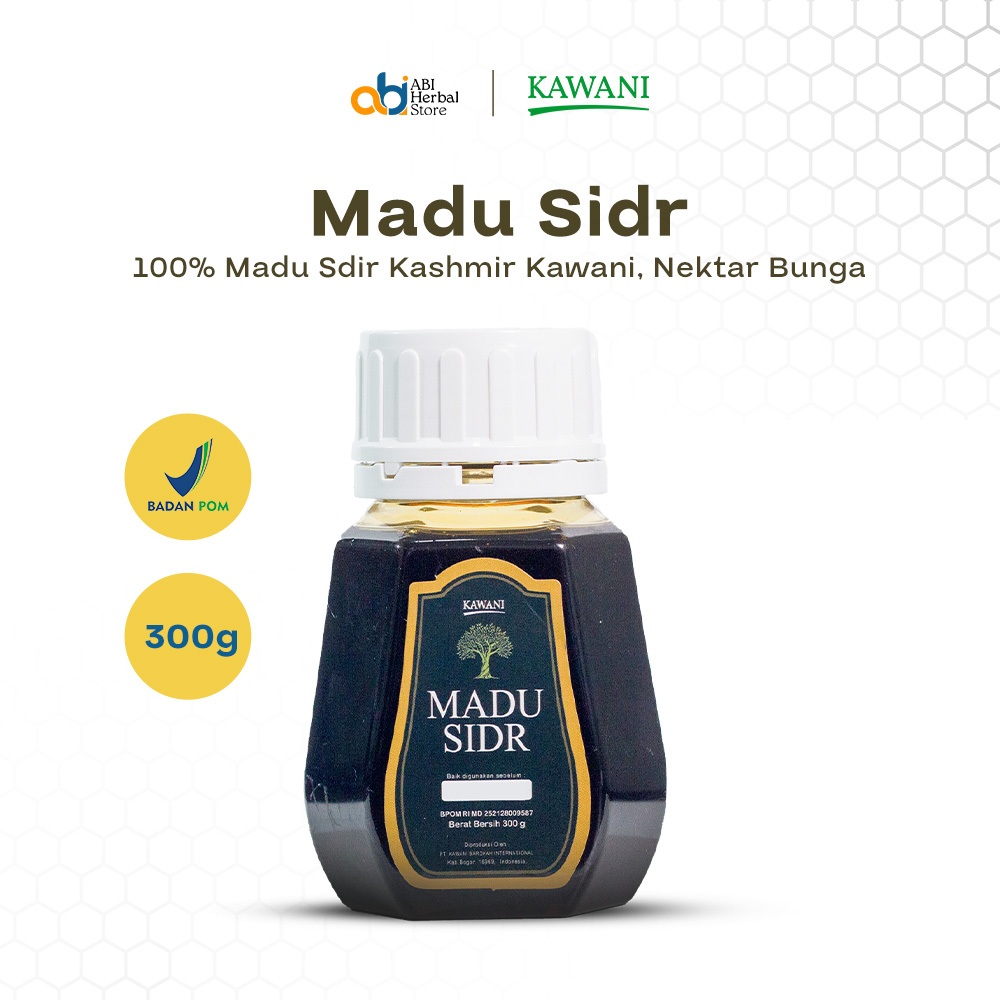 

ABI Herbal Store - Madu Sidr Kashmir Kawani - Madu Murni Madu Asli Original - 300 gr