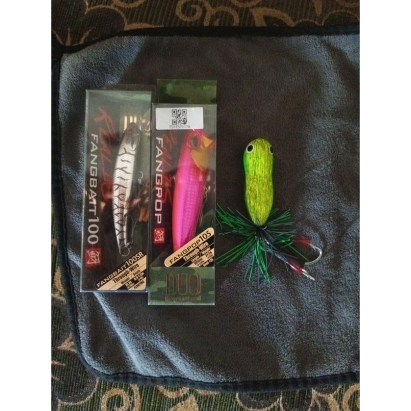 Fangpop105F duo realis Fangbait100Sr
