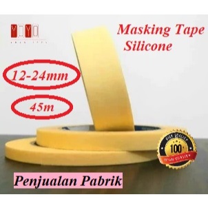 

[TERMURAH] MASKING TAPE LAKBAN KERTAS 45M