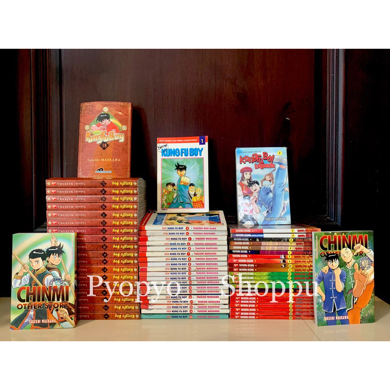 Komik Kungfu Kung Fu Boy Set Shiefan Other Story, Chinmi Tantan Other Story, Lengkap 1-18, New Kungf
