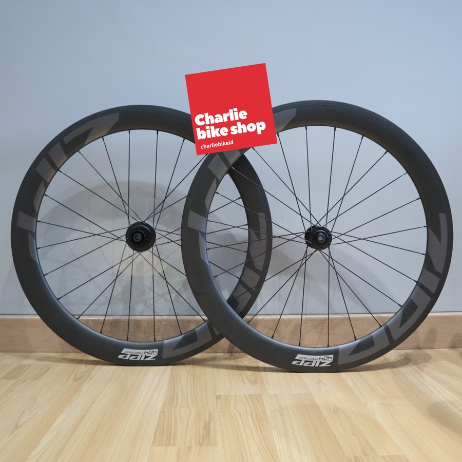 Wheelset Carbon ZIPP 404 FIRECREST TUBELESS DISC BRAKE - Shimano 11S