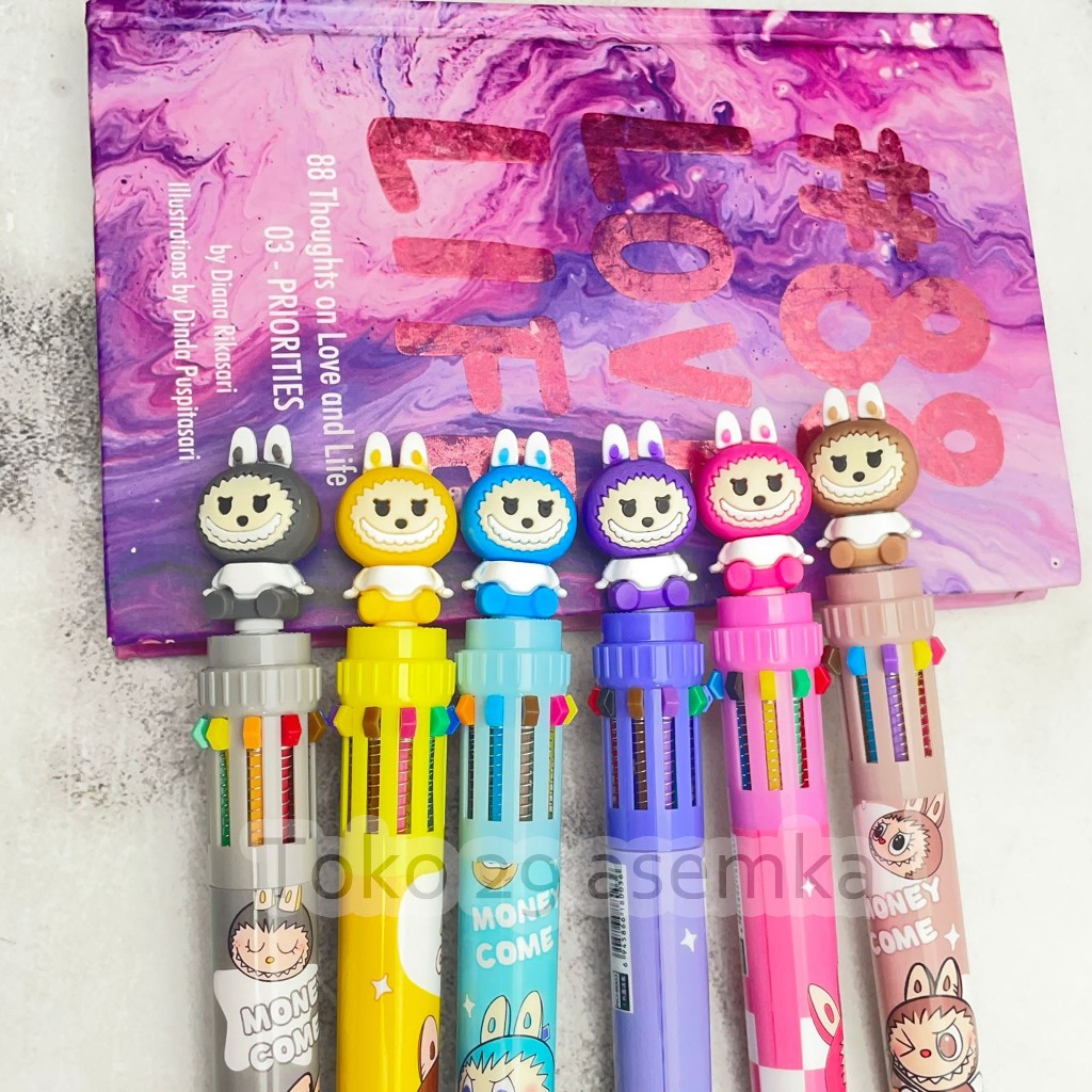 

PULPEN CETEK 10 WARNA LABUBU PC-1544 MECHANICAL MEKANIKAL PEN PENA BOLPEN BOLPOIN LUCU ANAK ALAT TULIS KANTOR SEKOLAH MURAH TERMURAH COD