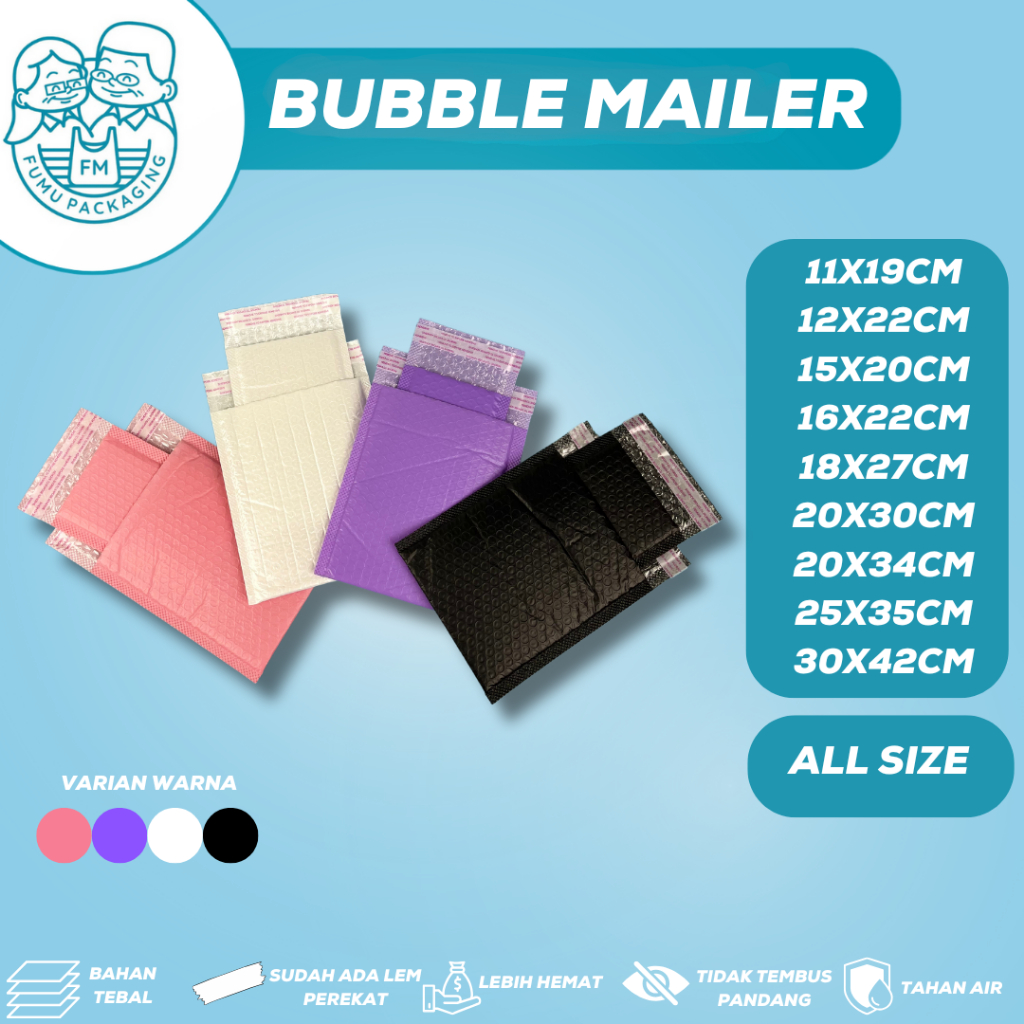 

Bubble mailer / Amplop Bubble - Bubble Bag