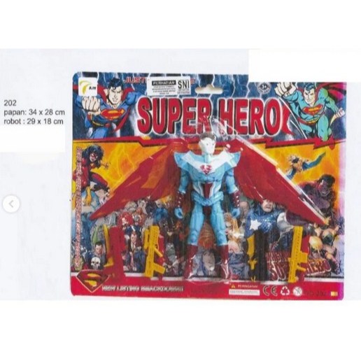 MAINAN ANAK ROBOT SUPERMAN 202