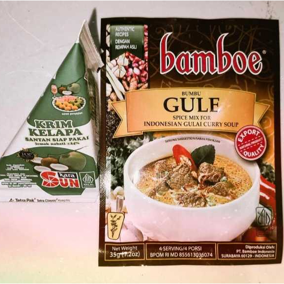 

Bamboe Gule + Santan Kara 65 ml