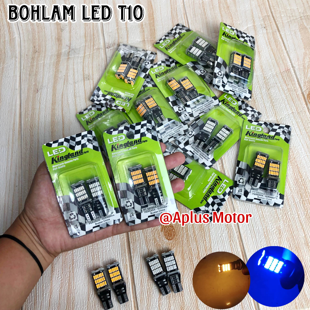 Lampu Sein Senja T10 Super Terang Bohlam Led T10 Mobil Motor