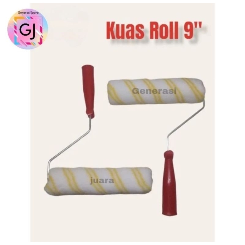 Kuas Roll Cat Tembok 9 inch - Roll Cat Roller Cat Tembok Serbaguna