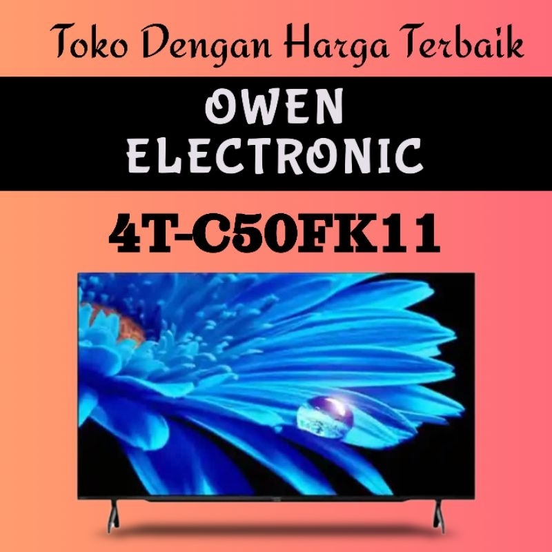 SHARP 50 inch 4K UHD GOOGLE SMART TV 4T-C50FK11