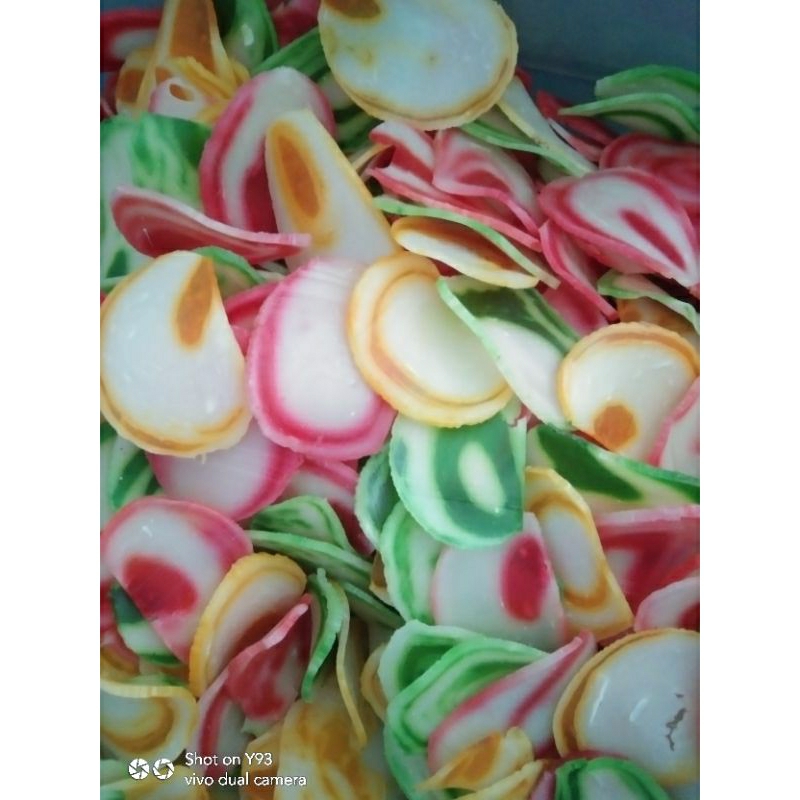 

krupuk poleng,krupuk seblak mentah