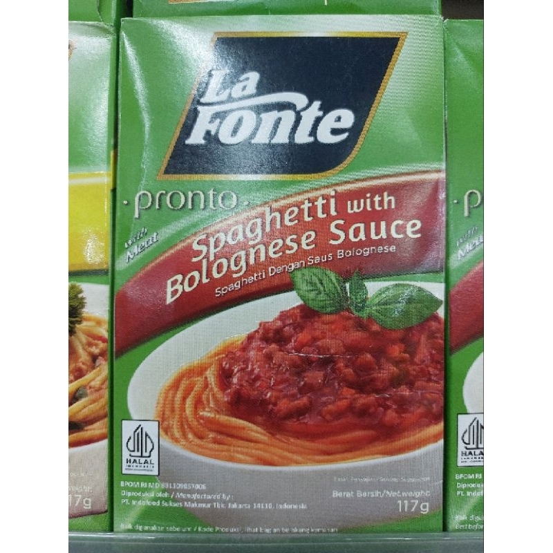 

KZ - la fonte pronto 117g spaghetti dengan saus bolognese