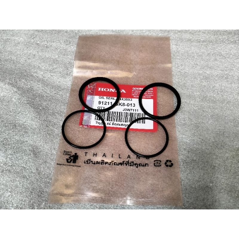 seal sil pully cvt 4 pcs -34X39X3-91211-GK8-013- Thailand beat - spacy karbu- Thailand produk Baru