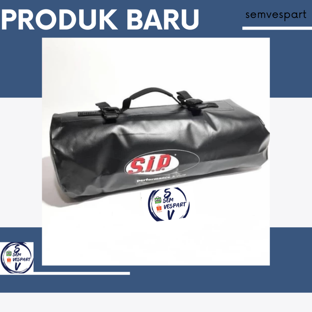 TAS VESPA TOURING SIP Drybag vespa merk SIP 60L 30 Liter ORIGINAL