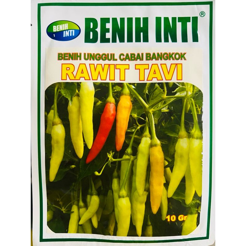 Benih Unggul Cabai Bangkok RAWIT TAVI 10 Gr Asli Benih Inti