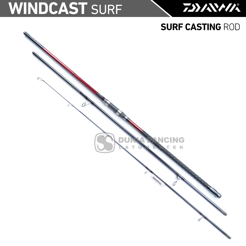 Joran Surf DAIWA WINDCAST SURF 425 | 450 | Sambung 3 | Surf Casting | Joran Pasiran | Tebing | Pingg