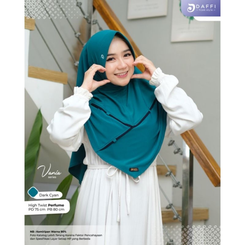 Jilbab VANIA bergo ORI DAFFI HIJAB