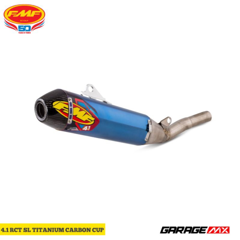 SILINCER KNALPOT FMF 4.1 TITANIUM SL CARBON CUP YZ250F YZ250FX ORIGINAL