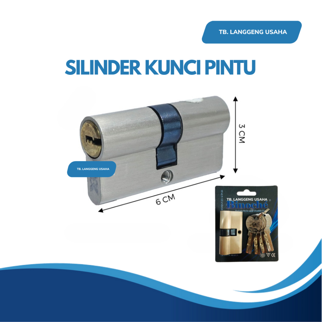 LU BINOCHE SILINDER KUNCI PINTU RUMAH BESAR KECIL