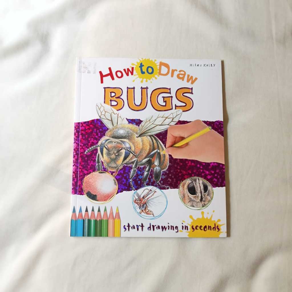 Buku Aktivitas Anak How to Draw Bugs Buku Import Anak
