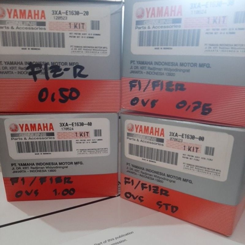 PISTON KIT F1 ZR PISTON SET F1,F1ZR ORI YAMAHA GENUIN PART