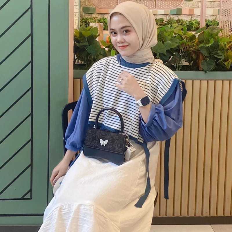 YURA VEST TALI CROP BLASTER /CROP KNIT/ CROP TALI SAMPING /ATASAN WANITA TERHITS