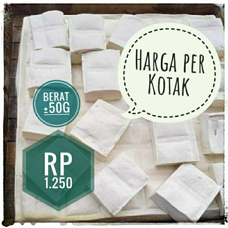 

Tahu Tofu harga per pcs kotak instant Pekanbaru